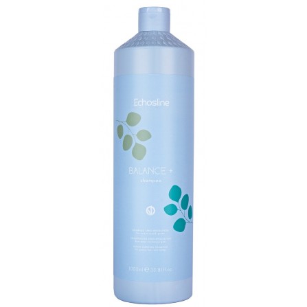 Echosline Balance Plus Sebum Control shampoo Себорегулиращ шампоан за мазна коса и скалп 1000ml